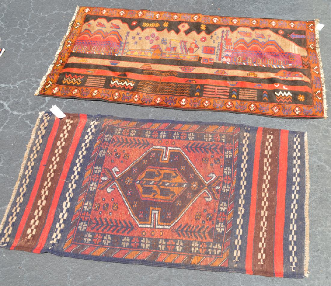 Kurdish Rug, 2.8 x 4.8 feet , & Kurdish 2.9 x 5.4 (1 of 6)