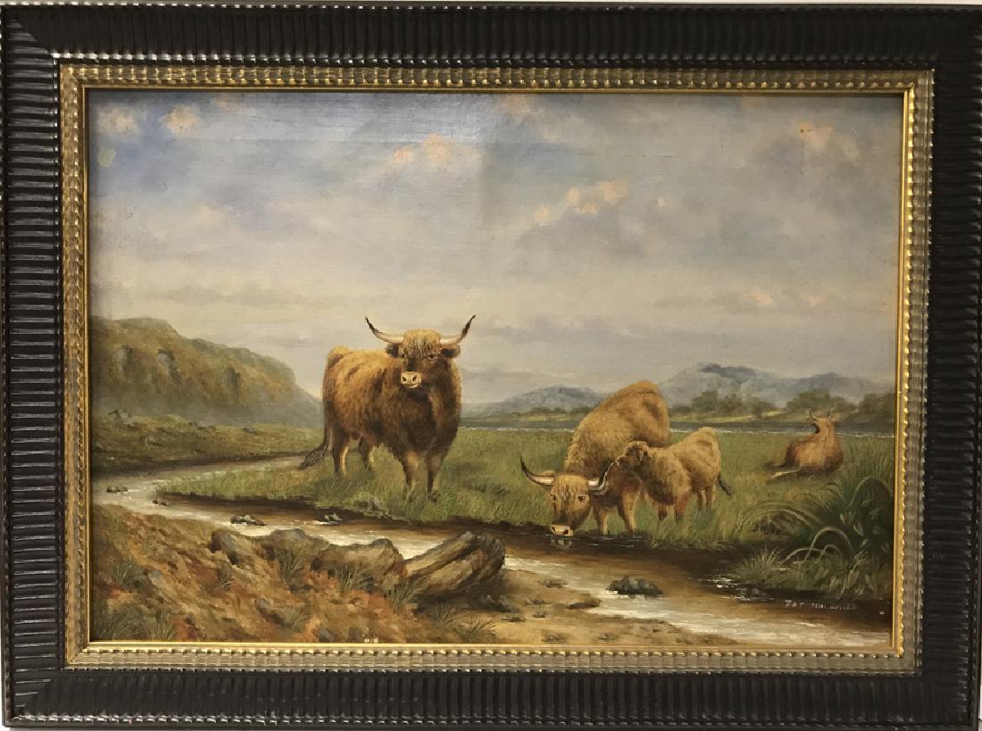 J. Macdonald 19th Century Scottish School oil on (1 of 6)