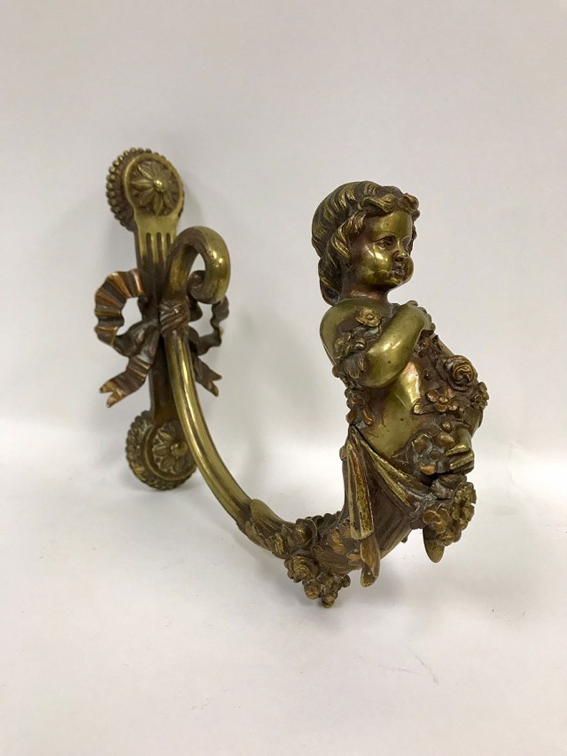 Bronze Bracket / Sconce,  8in. x 7 inch (1 of 5)