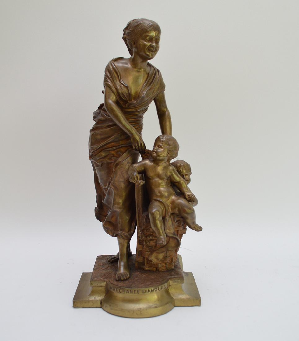 Laporte bronze sculpture "Marchande D' Amours" (1 of 9)