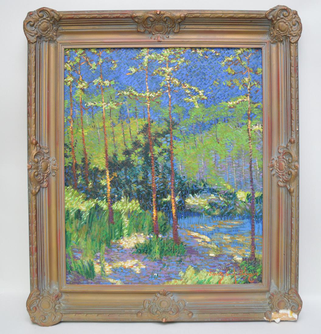 Franz Josef Bolinger (Florida 1903 - 1986) oil on (1 of 5)