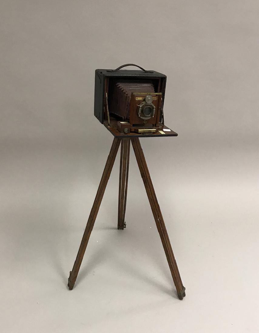 Camera, Premo Sr. on metal tripod stand, 35 1/2"h (1 of 7)