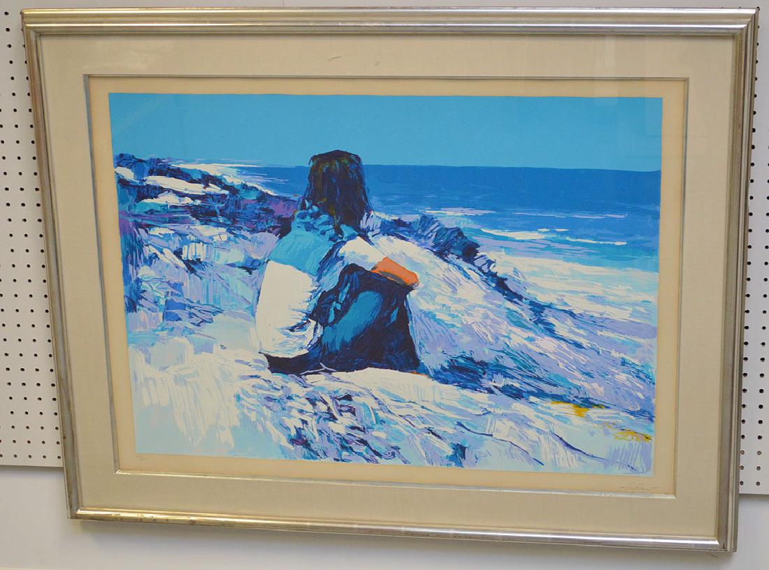 Nicola Simbari (ITALIAN, 1927-2012) Serigraph, WHITE (1 of 10)