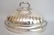 Heavy embellished silver plate dome, oak leaf and acorn - 2