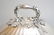 Heavy embellished silver plate dome, oak leaf and acorn - 4