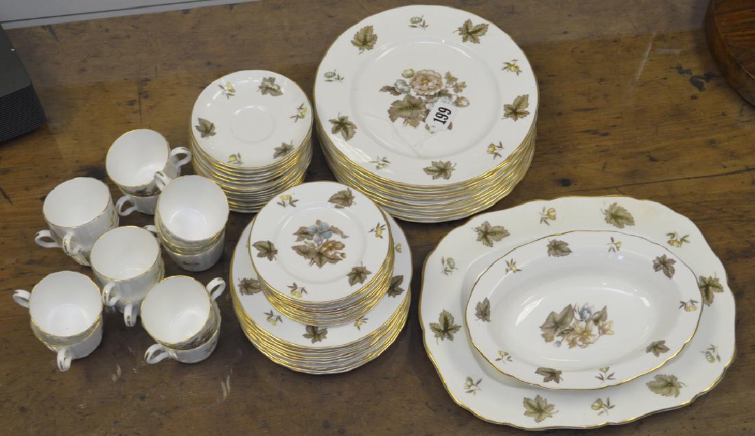 Royal Worcester china service, Dorchester, approx. (1 of 5)