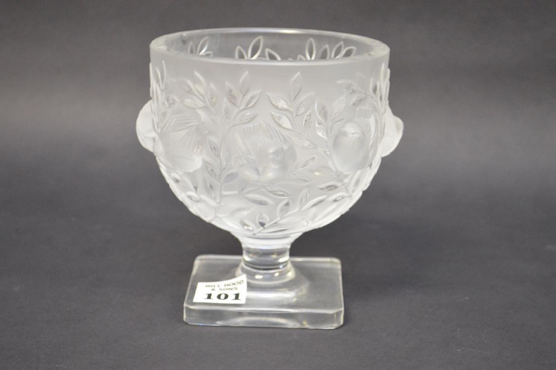A French Lalique Elisabeth frosted and clear glass (1 of 5)