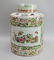 Large famille verte ginger jar, 13" - 3