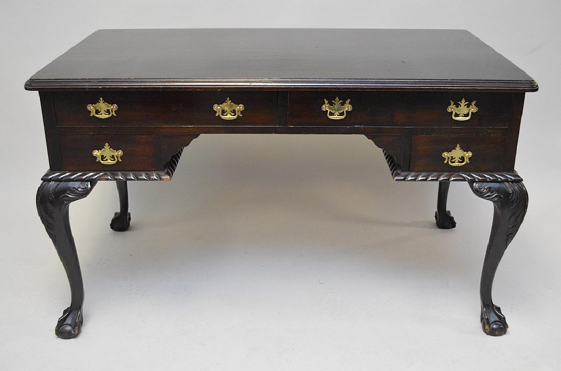Fine 20th c. Chippendale style writing desk (1 of 4)