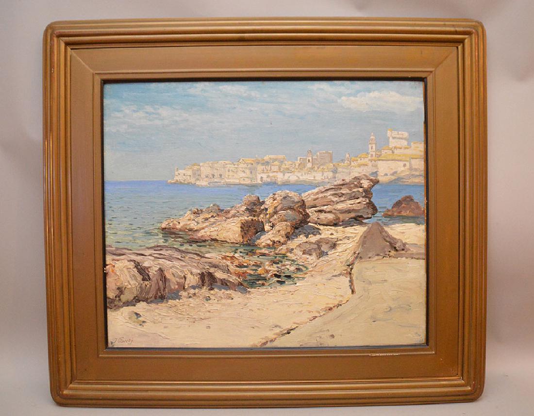 Joseph Pisecky (CZECH, 1878-1954) oil on canvas, (1 of 9)