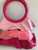 2 Moschino Leather Handbags, Vintage, Skirt-shaped, 5" - 3