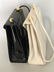 2 Stuart Weitzman Leather Crossover Purses (Black & - 5