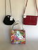 3 Designer Handbags (1) Shariff Multi-colored Leather