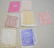 Lot of Seven Designer Sheer Silk Shawls, Including