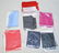 Lot of Seven Designer Sheer Silk Shawls, Various - 2