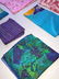 Lot of Seven Silk Shawls, Various Makers, Colors and - 2