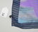 Pierre Cardin Silk Scarf in a Greyish Blue Tone. - 3