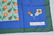 Christian Dior Silk Scarf Greenish Blue With Orange - 3
