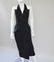 Bill Blass Black Dress with Sheer Back. S: 4.