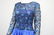 Givenchy Bergdorf Goodman Paris Blue Gown. S: 10-12 - 2