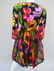 Adele Simpson Cocktail Dress with Flower Print. S:12. - 5