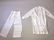 Vintage Hermes white linen pant suit, size 38