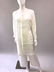 Vintage Hermes white linen pant suit, size 38 - 2