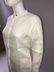 Vintage Hermes white linen pant suit, size 38 - 6