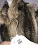 Rabbit and Fox Fur Bolero Jacket, Extra Small Size, - 5