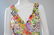 Vintage David Meister Sleeveless Silk Dress, White with - 2