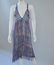 Fringed Sheer Woven 2-piece Dress Set with Jacket, - 2