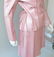 Vintage BCBG Leather Skirt Suit, Irridescent Pink, - 3