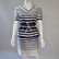 Vintage Bigio Silk Blend Short Sleeve Skirt Suit, Blue