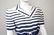 Vintage Bigio Silk Blend Short Sleeve Skirt Suit, Blue - 3