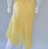 Shelly Segal Yellow Silk Dress, Spaghetti Straps, (US) - 5