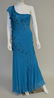 Vintage Sue Wong Long Silk Evening Gown circa 1999,