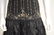 Vintage Sue Wong Silk Cocktail Dress circa 1999, Black, - 4