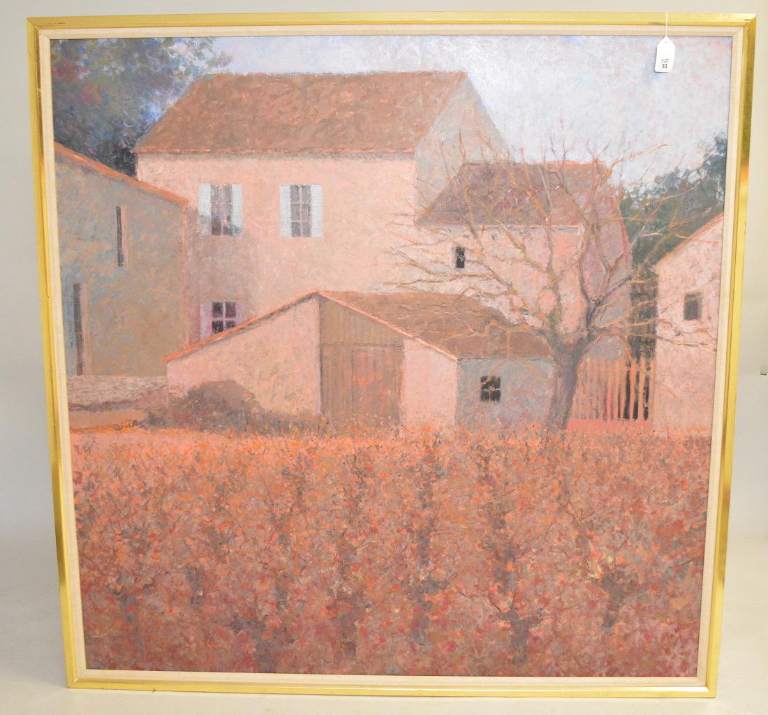 Andre Bourrie (FRENCH, 1936) Large oil on canvas, wally (1 of 7)