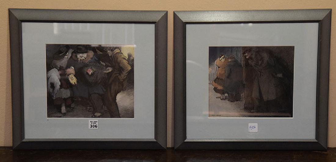 Pair of Isidorius Maria Cornelis van Mens (DUTCH, (1 of 4)