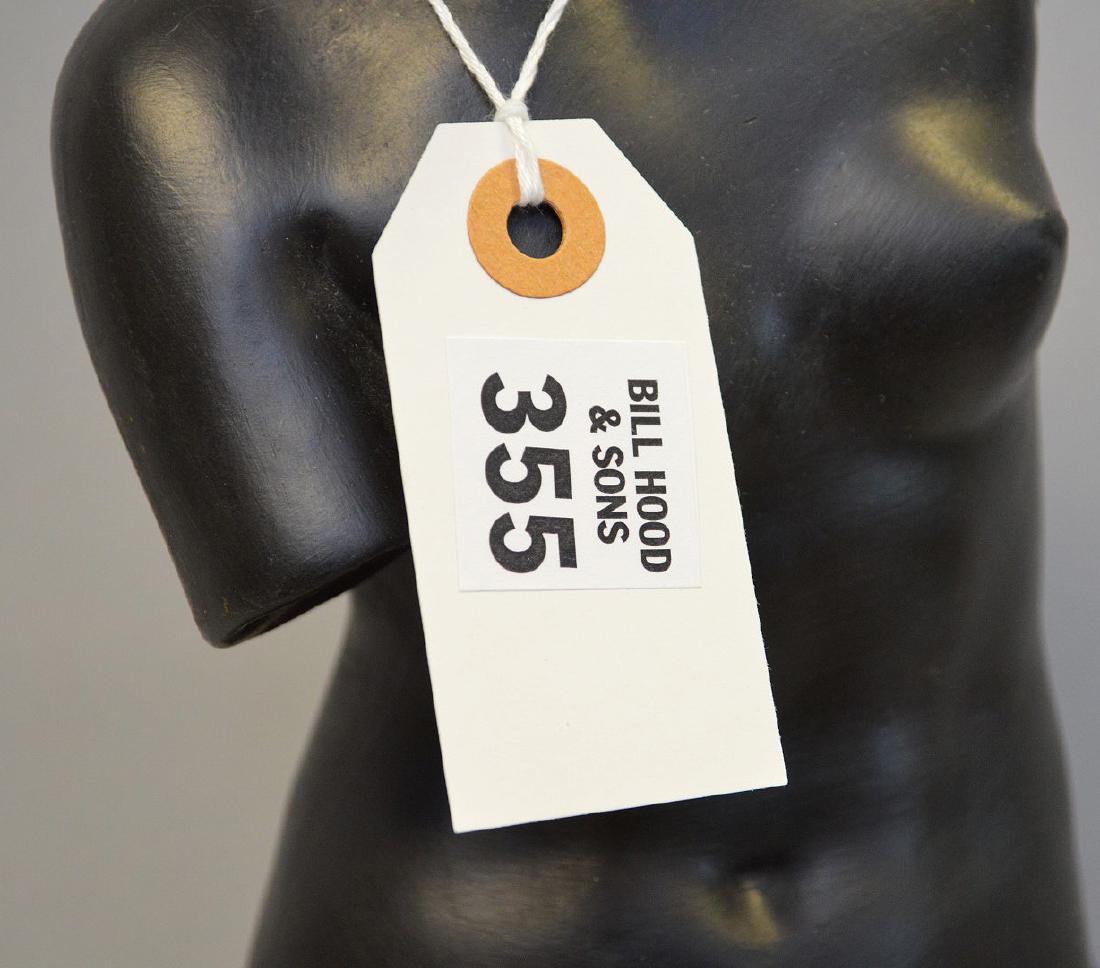 Wedgwood black Basalt Venus figure, 20"h: Wedgwood black Basalt Venus figure, 20"h