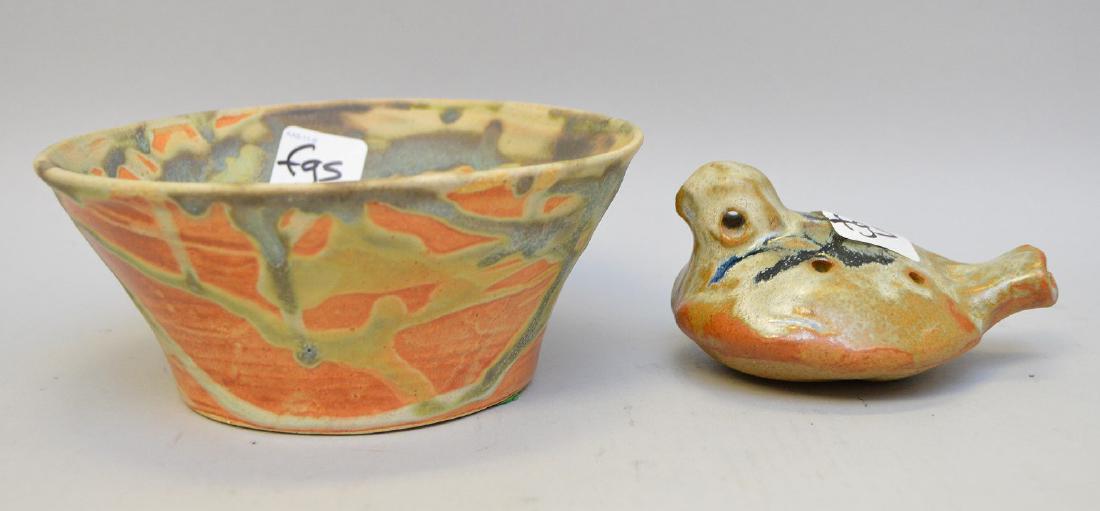 2 Native & South American Repro Pottery Vessels: 2 Native & South American Repro Pottery Vessels