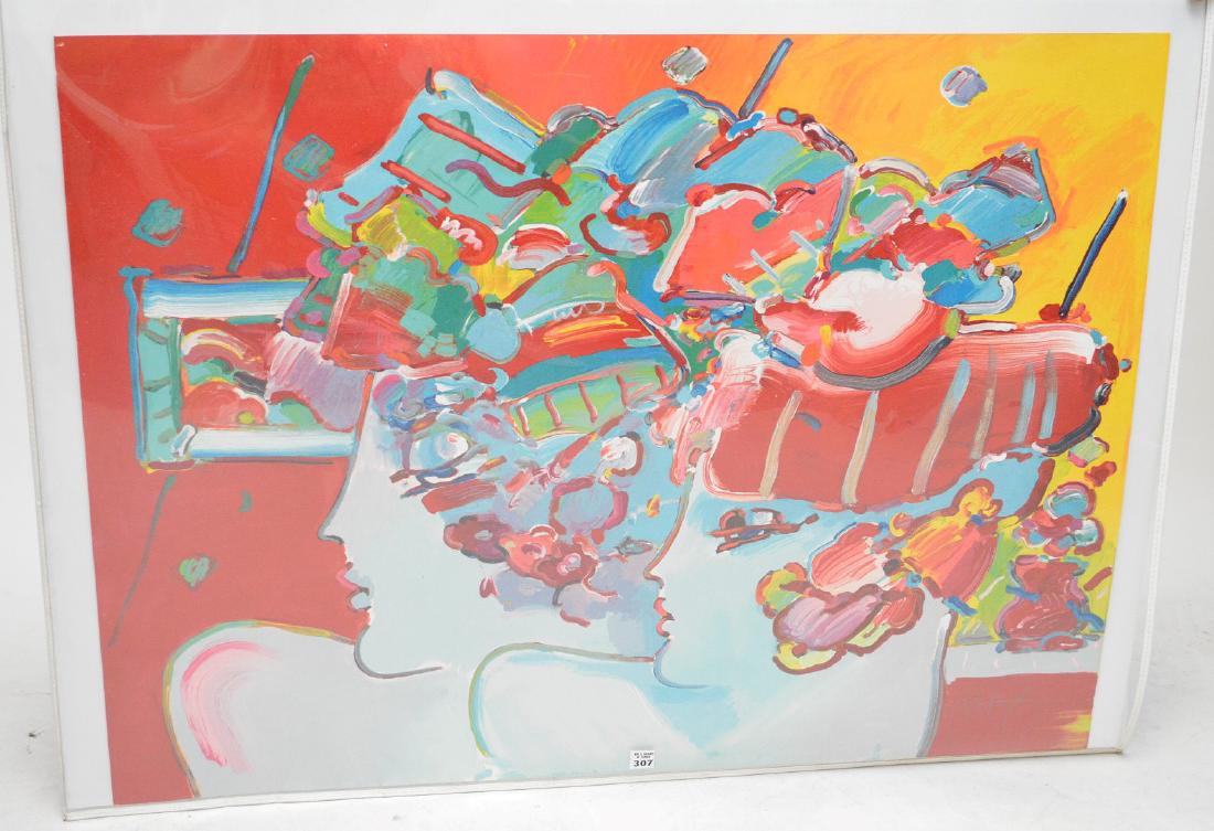 Two (2) Peter Max Pencil signed and numbered (1 of 11)