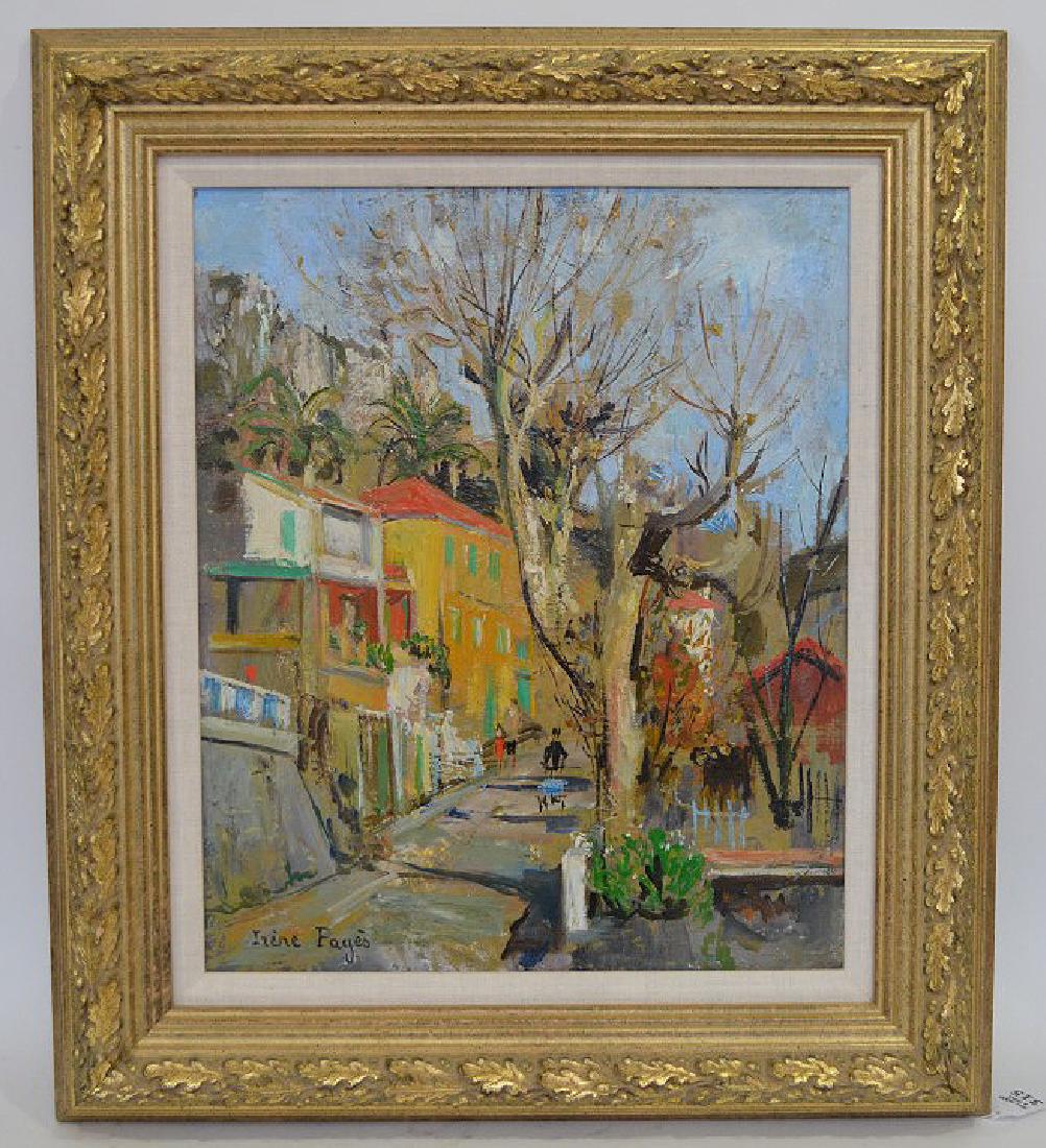 Irene Pages (France born 1934) oil on canvas, French (1 of 6)