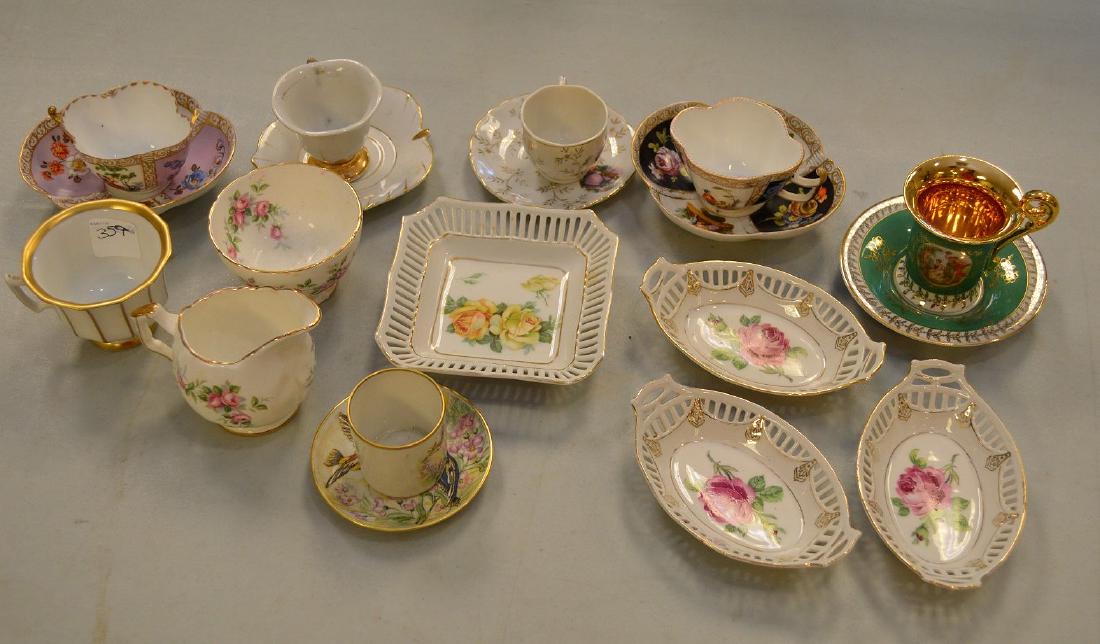 14pcs. Assorted blue & white ceramics, assorted (1 of 9)