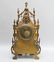 Antique bronze mantle clock, with time and strike - 7