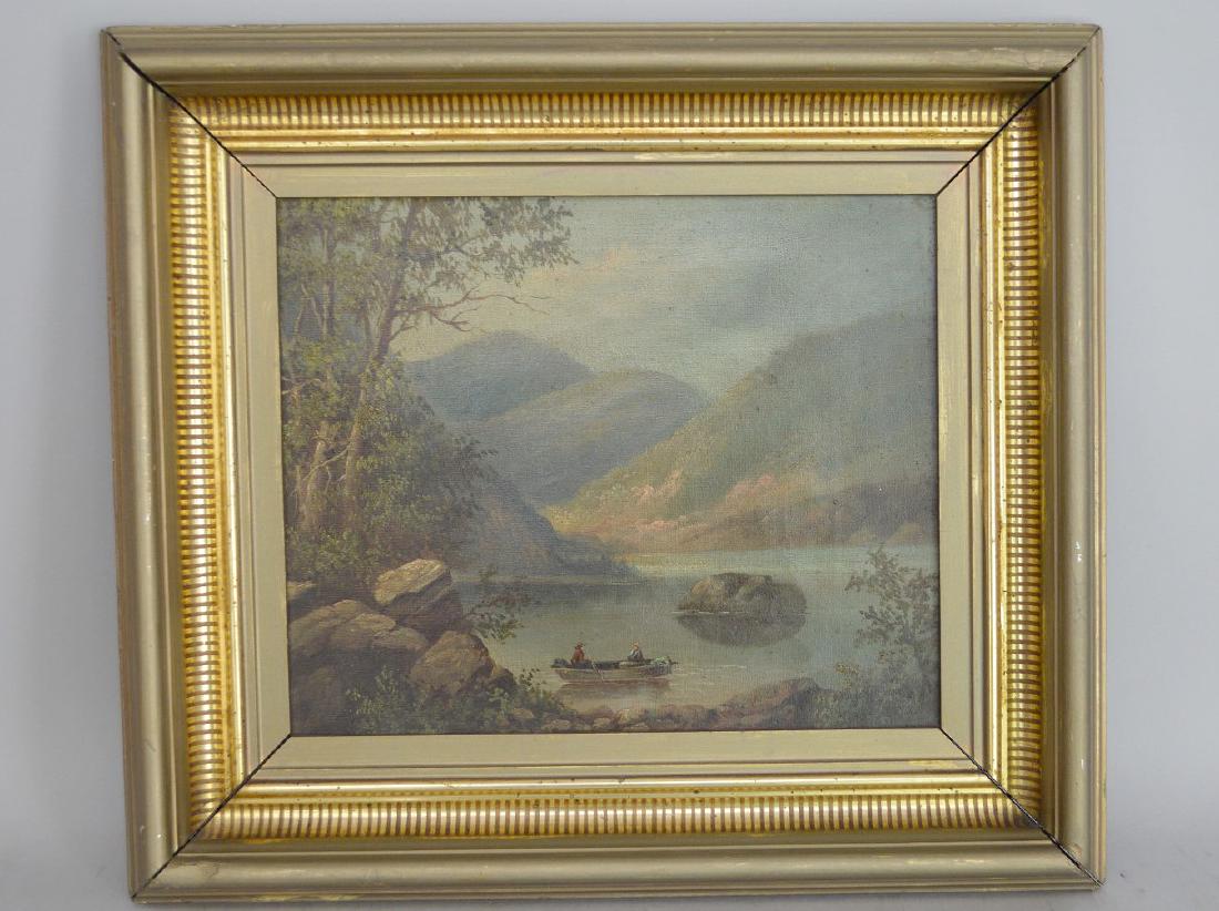 American Southern School oil on canvas Painting, (1 of 6)