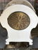 German Royal Bonn Porcelain Mantle Clock with Time & - 5