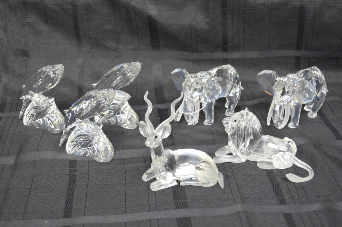 Collection of 7 Swarovski crystal figures, 2 Elephants (1 of 4)