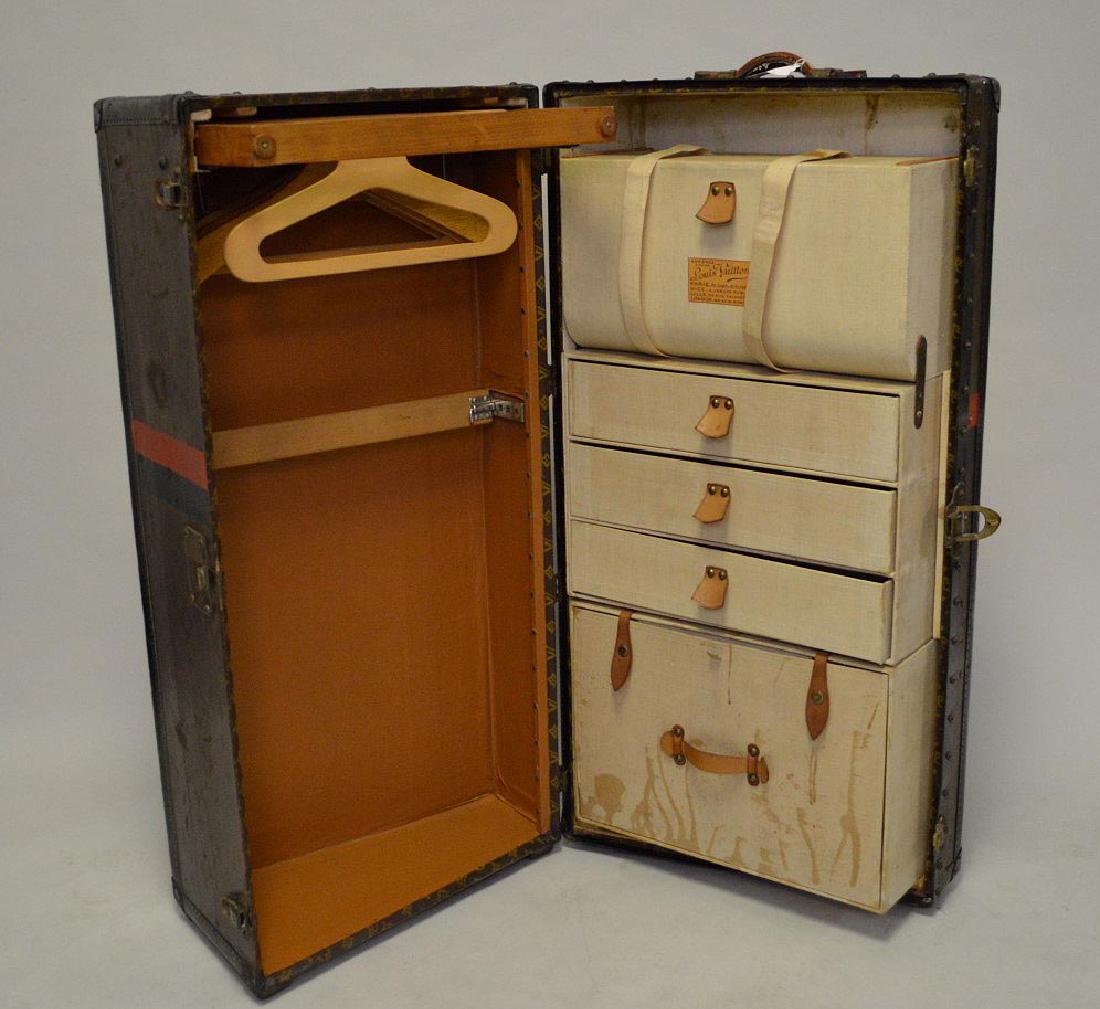 Vintage Louis Vuitton wardrobe, fitted drawer and (1 of 9)