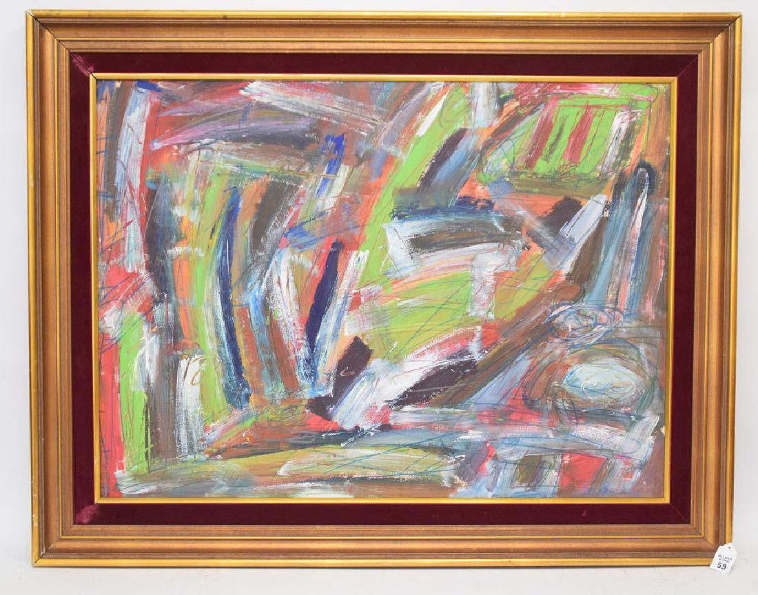 Patrick Boudon (French 1944 - 1988) Oil On board, (1 of 5)